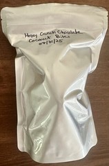 Freeze Dried Coconut Fudge Squares 9oz Bag, Organic, Paleo, Crunchy, Delightful!