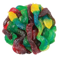 Bayside Candy Giant Rainbow Gummy Snake – Fruity Flavors, Chewy Sweet Treat