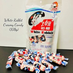2x White Rabbit Creamy Candy Milk Chewy Sweet Soft Candy Classic Asian Snack