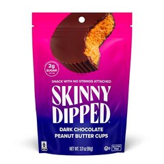 Skinnydipped Peanut Butter Dark Chocolate Cups 3.17 Oz Pack Of 1