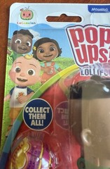 3X Lot Of Flix Pop Ups 3Pcs Cocomelon Candy Chupa Chups Lollipop Dispenser NEW