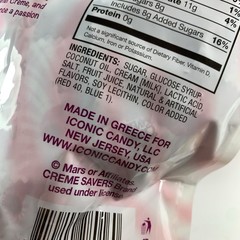 Creme Savers RASPBERRIES & CREME Hard Candy SHARE SIZE – BUNDLE OF 2 (2x 12 Oz)