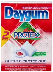 Chewing Gum Daygum Protex Gel Strawberry From 2 | 2,1 Oz /60 Gr