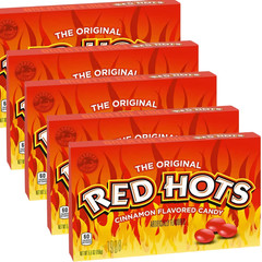 Red Hots Cinnamon Candy 5 Box Pack 5.5 oz