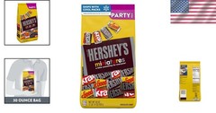 Kosher 30 Oz Miniatures Assorted Chocolate Candy Variety for Sharing & Gifting