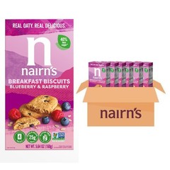 Gluten Free Blueberry and Raspberry Breakfast Biscuits, 5.64oz (Pack of 6)