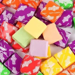 500g Swiss Fruit Sugar Mixed Fruit-flavored Fudge Childhood Candy Casual Snack