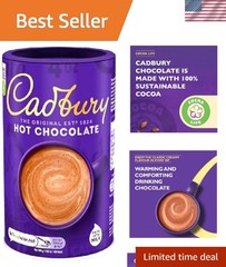 Imported UK Drinking Chocolate – 17oz of Rich Cocoa Flavor for Cozy Moments