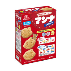 Japan Biscuit Morinaga Manna Biscuits 86g × 5 boxes