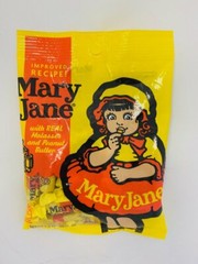 Lot (6) Mary Jane Candy 3oz Bags Atkinson Candy Company Molasses Peanut Butter