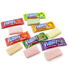 Turkish Soft Candy 1 lb – Chewy Fruit Taffy, Assorted 1 pound, Mixed-Fruit