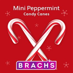 Brach’s Mini Peppermint Candy Canes Christmas Candy Stocking Stuffers 260ct