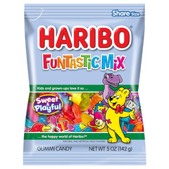 Gummi Candy, Dinosaurs Gummy Candy, 5 Ounce Share Size Bags (Pack of 12) Delicio
