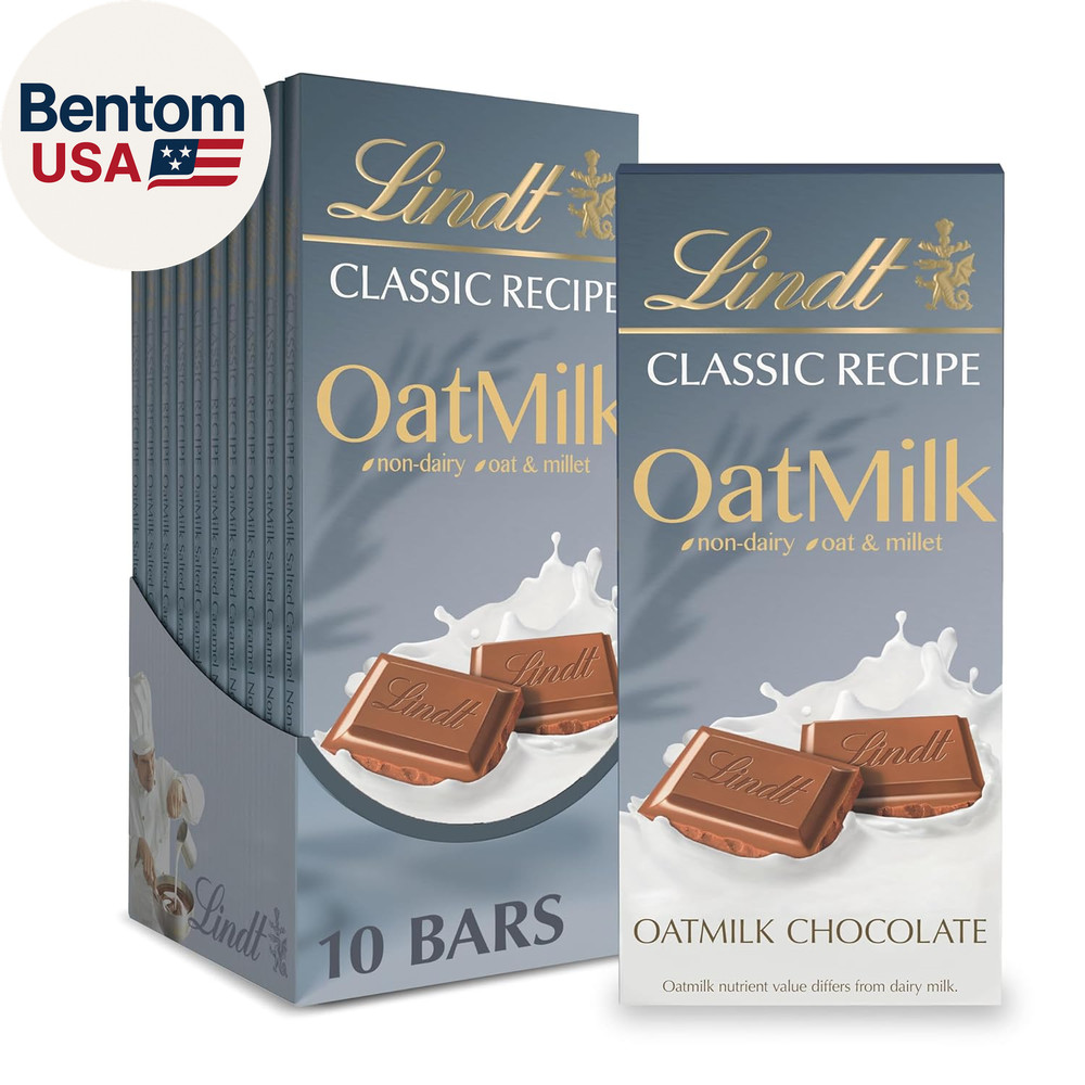CLASSIC RECIPE Non-Dairy Oatmilk Chocolate Candy Bar, 10 Pack, 3.5 Oz.