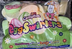 Marshmallow Eggs, Campfire Egg Swirlers, Lime, Strwbry, Orange, Lemon, Exp. 9/26