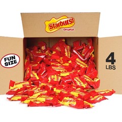 Fun Size Chewy Candy Bulk Pack – Bulk Candy Individually Wrapped, 4 Pound Box…