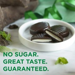 SUGAR FREE RUSSELL STOVER PEPPERMINT CHOCOLATE CANDY BULK VALUE BAG-LIMITED NOW!