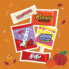 HERSHEY’S Variety Pack Halloween Candy, 140 pcs.