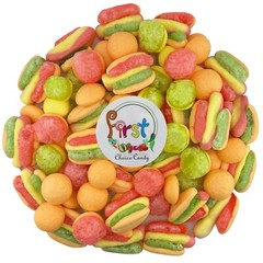 FREEZE DRIED HOT DOG & BURGER CANDY 6 OZ BAG