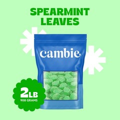 Cambie – Jelly Spearmint Leaves Candy, Sugar Coated 2 Pounds,