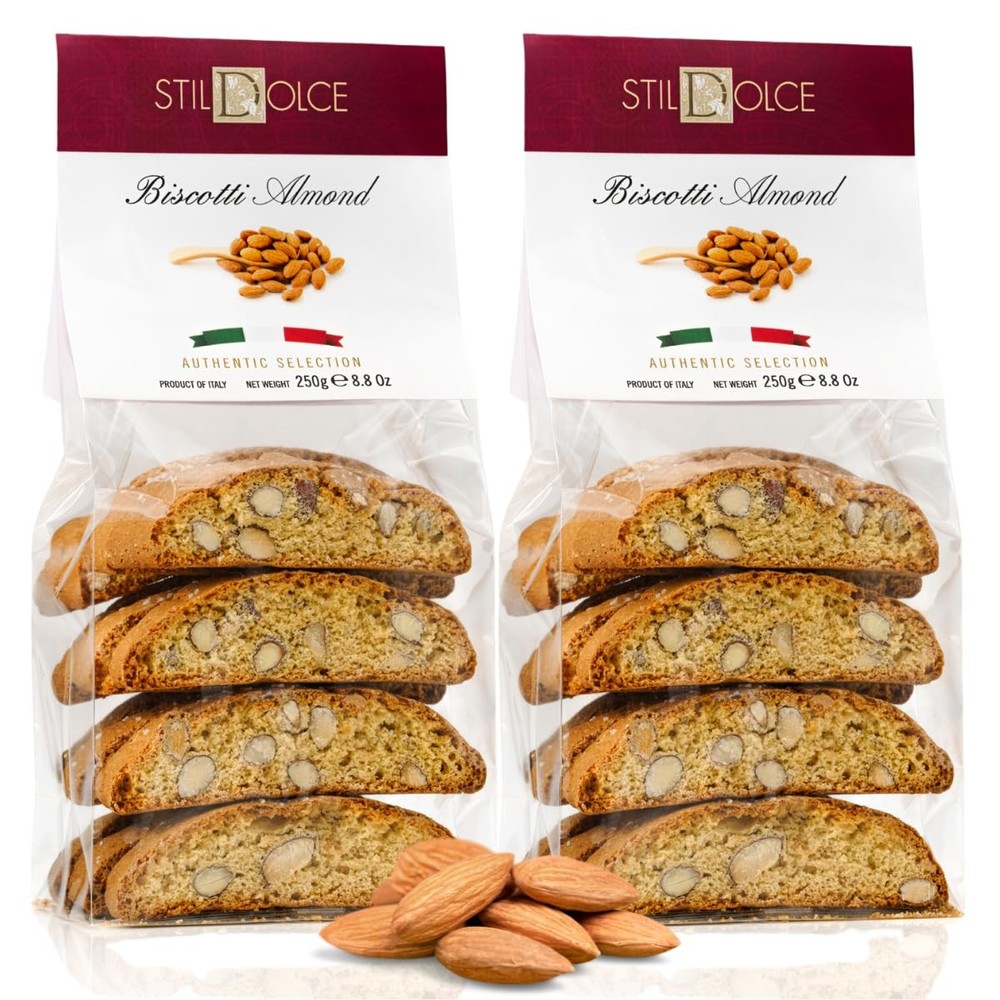 Italian Semi-Soft Almond Biscotti | Made in Tuscany, Italy | Traditional Auth…