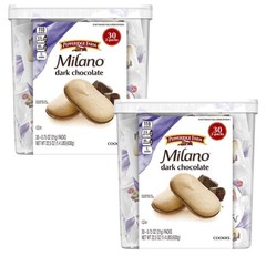 Dark Chocolate Milano Cookies 60-Count Pack