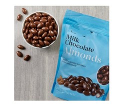 NEW Kirkland Signature Milk Chocolate Covered Roasted Almonds Snack 3lb, 2 PACK