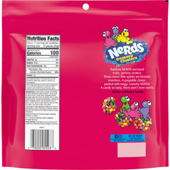 NERDS gummy clusters,candy, rainbow,crunchy and gummy, 18.5 oz bag…