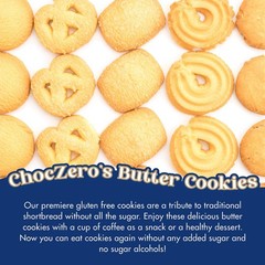 Keto Butter Cookies, Sugar Free Danish Shortbread, Gluten Free, Low Carb, High F