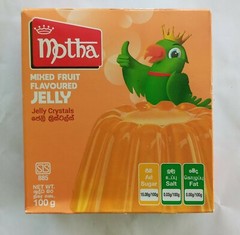 Motha Mixed Fruit Flavoured Jelly Crystals Sri Lankan Product 100g Free shipping