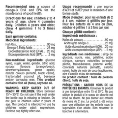 IronKids Gummy Omega-3 Vitamins, 200ct {Imported from Canada}