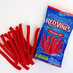 Licorice Twists Original Red Flavor Soft Chewy Candy 4 Ounce Pack of 24