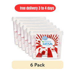 (6 pack) Great Value Peppermint Soft Puffs Candy, 34.5 oz