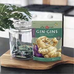 Gin Gins Original Ginger Chews Â Natural Fresh Ginger Candy by the Ginger Peop