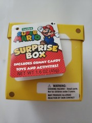New Super Mario Gummy Candy Surprise And Activities Gaming Box Yellow Block
