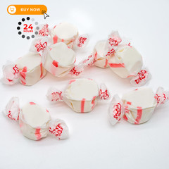 Salt Water Taffy Peppermint Flavor 1 lb – Individually Wrapped, Old 1 pound