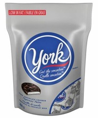 YORK Dark Chocolate Peppermint Patties Pouch (200 g) – FROM CANADA