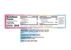 4 PACK – Yummallo Jumbo Rainbow Marshmallow 2.25 Oz Each