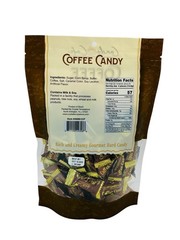 Candy Cafe Coffee Candy Rich & Creamy Gourmet Hard Candy 12 oz Made in Brazil