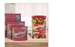 Skittles Original Fruit Candy 54 oz Tub Bulk Vending Candies OVER 3 LBS -BUY NOW