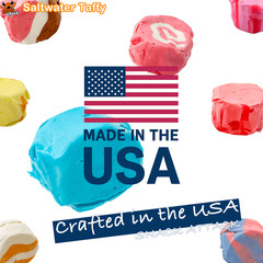 GLAZED DONUT TAFFY ~ Sweet Mornings ~ 1LB – 16OZ ~ SHIPS FREE