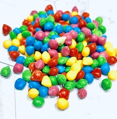 CHEWY FRUITY PEBBLES CANDY COATED & FLAVORS-BULK VALUE BAG PICK YOUR CRAVING NOW