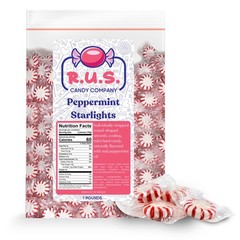 R.U.S. Candy Company Peppermint Starlite – 1 Pound Bag – 1