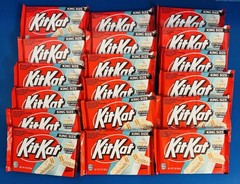 (24) Kit Kat Birthday Cake White Crème Candy Bars King Size 3oz. BB: 11/2026