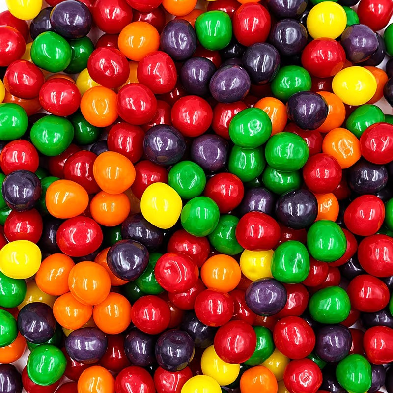 Assorted Fruit Sours Candy – 1.5LB Bulk Bag Tart & Sweet Chewy Sour Balls Mix!