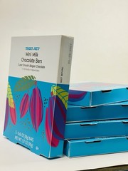 Trader Joe’s Mini Milk Chocolate Bars 100 Calories 4 PACKS Each 3.17 oz