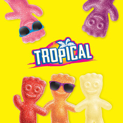 Tropical Soft & Chewy Gummy Candy, Bulk Candy, 12 – 3.5 Oz Boxes