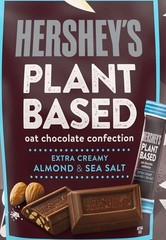 HERSHEY’S PLANT BASED Miniature CREAMY ALMOND SEA SALT Milk Choco Bars-BULK BAG!