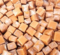 Luxurious 2 Pound Pack of Chewy Vanilla Caramels – Perfect for Treats & Baking