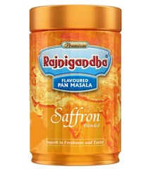 Rajnigandha Saffron Masala Premium Flavored Mouth Freshener 100g Pack of 1